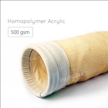 Sacs filtrants en acrylique homopolymère marché
