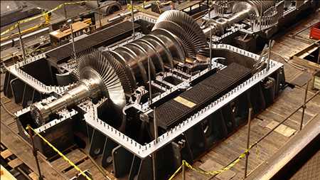 Turbine à vapeur pour la production d'électricité marché
